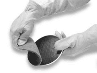 225 mm Norton Q43N Screenback Silicon Carbide Sanding Discs