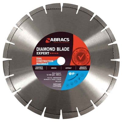230 mm Abracs Expert Dual diamond cutting blade