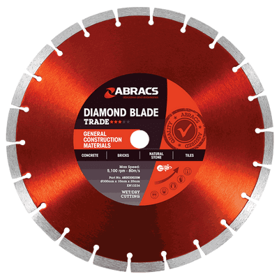 230 mm Abracs Trade diamond cutting blade