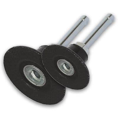 25, 38, 50 & 75 mm Backing Pads for Quick-Change Roloc Type Discs.
