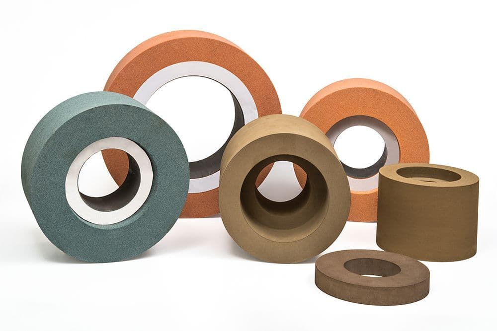 304.8 x 101.6 x 127 Recessed Centre-less Rubber Control Wheels