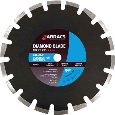 350mm x 10mm x 20mm Expert Diamond Blade.