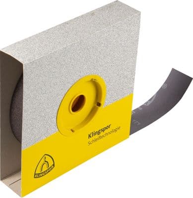 40mm x 50M P400 JF cotton-backed abrasive roll