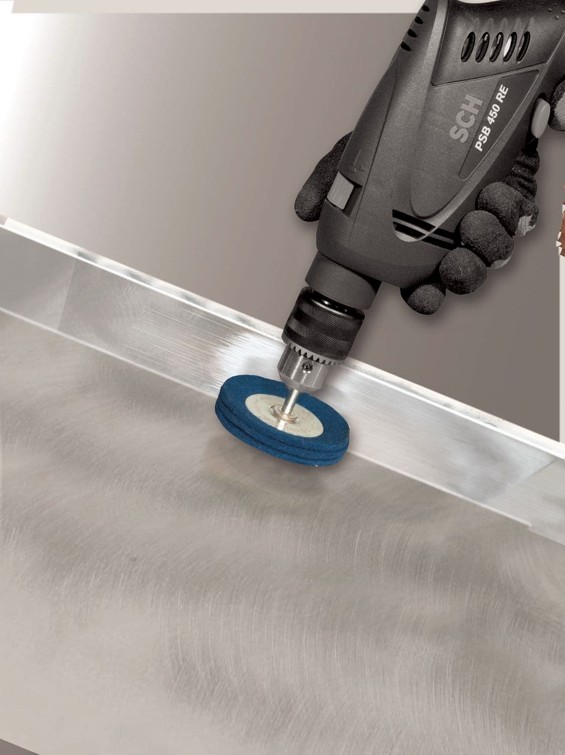 50 mm Roloc Type Abracs Quick Change Bristle Brush