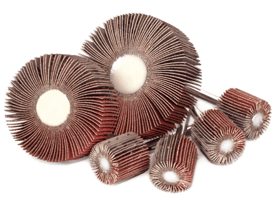 50 x 15 x 6 mm Flap sanding wheels. Price per 10