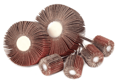 60 x 50 x 6 mm Flap sanding wheels. Price per 10