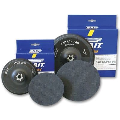 75 mm Hook & Loop Rubber Backing Pad