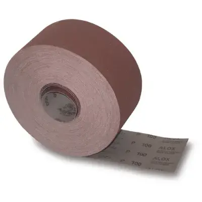 80 mm wide x 50 metre Klingspor KL 361 JF aluminium oxide cloth rolls