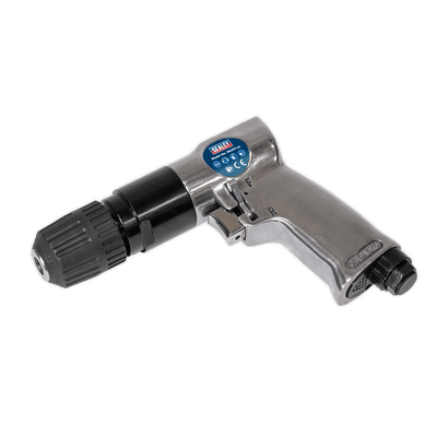 Air Drill Ø10 mm Reversible with Keyless Chuck. Sealey SA241
