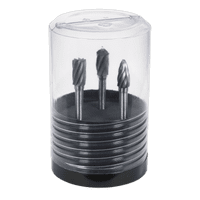 3 piece carbide burr set | Aluminum cut | SDBCK3