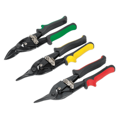 Aviation Tin Snips Set 3pc. AK6907