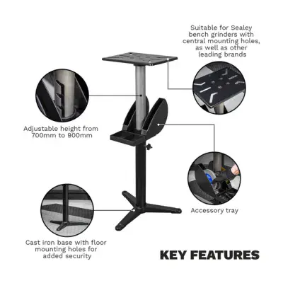Bench Grinder Floor Stand. Sealey BGST1