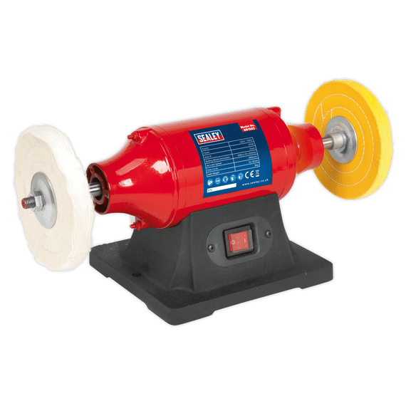 Sealey BB1502 Bench Mounting Buffer/Polisher 150mm 370W/230V
