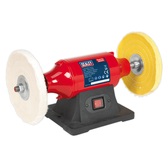 Sealey BB2002 Bench Mounting Buffer | Polisher 200 mm