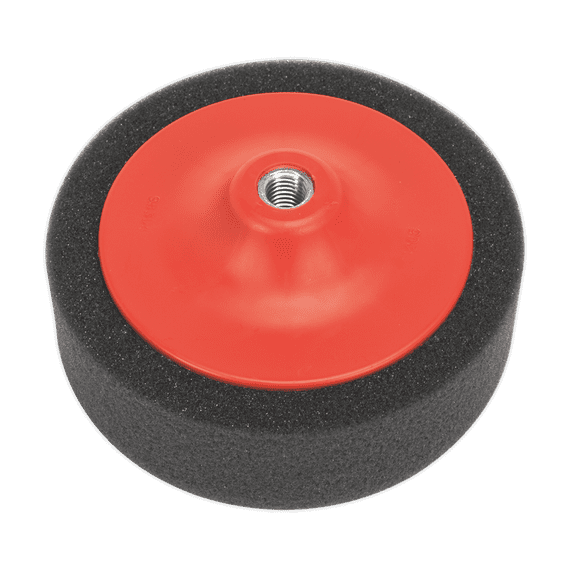 Buffing & Polishing Foam Head Ø150 x 50mm M14 x 2mm Black/Soft. PTC/CH/M14-P