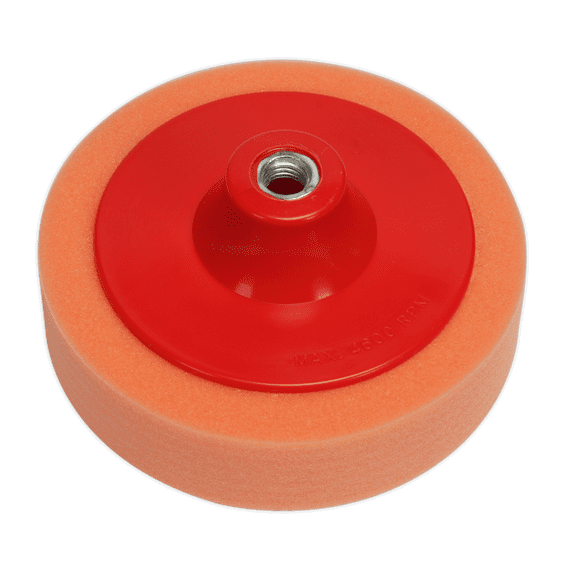 Buffing & Polishing Foam Head Ø150 x 50mm M14 x 2mm - Medium.  PTC150CHM