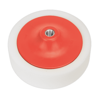 Buffing & Polishing Foam Head Ø150 x 50mm M14 x 2mm White/Dense.  PTC/CH/M14-W
