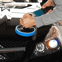 Buffing & Polishing Foam Head Hook-and-Loop Ø150 x 50mm Blue/Medium. PTCCHV150B