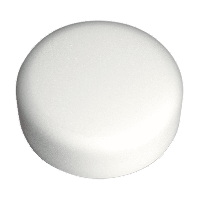 Buffing & Polishing Foam Head Hook-and-Loop Ø150 x 50mm White/Dense. PTCCHV150W