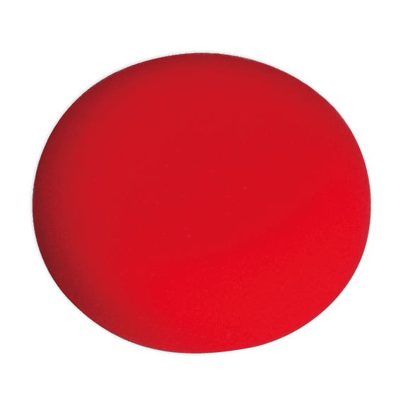 Buffing & Polishing Foam Head Hook-and-Loop Ø80 x 25mm Red/Ultra Soft.  PTCCHV79R