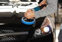 Buffing & Polishing Foam Head Hook-and-Loop Ø80 x 25mm Yellow/Coarse. PTCCHV79Y