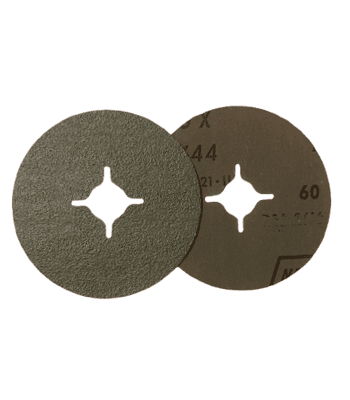 Clearance 115 x 22 mm P60 ceramic  fibre backed sanding discs. Pack of 25