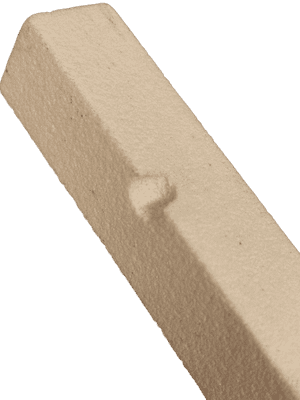 CLEARANCE * Imperfect / Chipped 25 x 25 x 150 mm WA 120 LV Dressing Stick