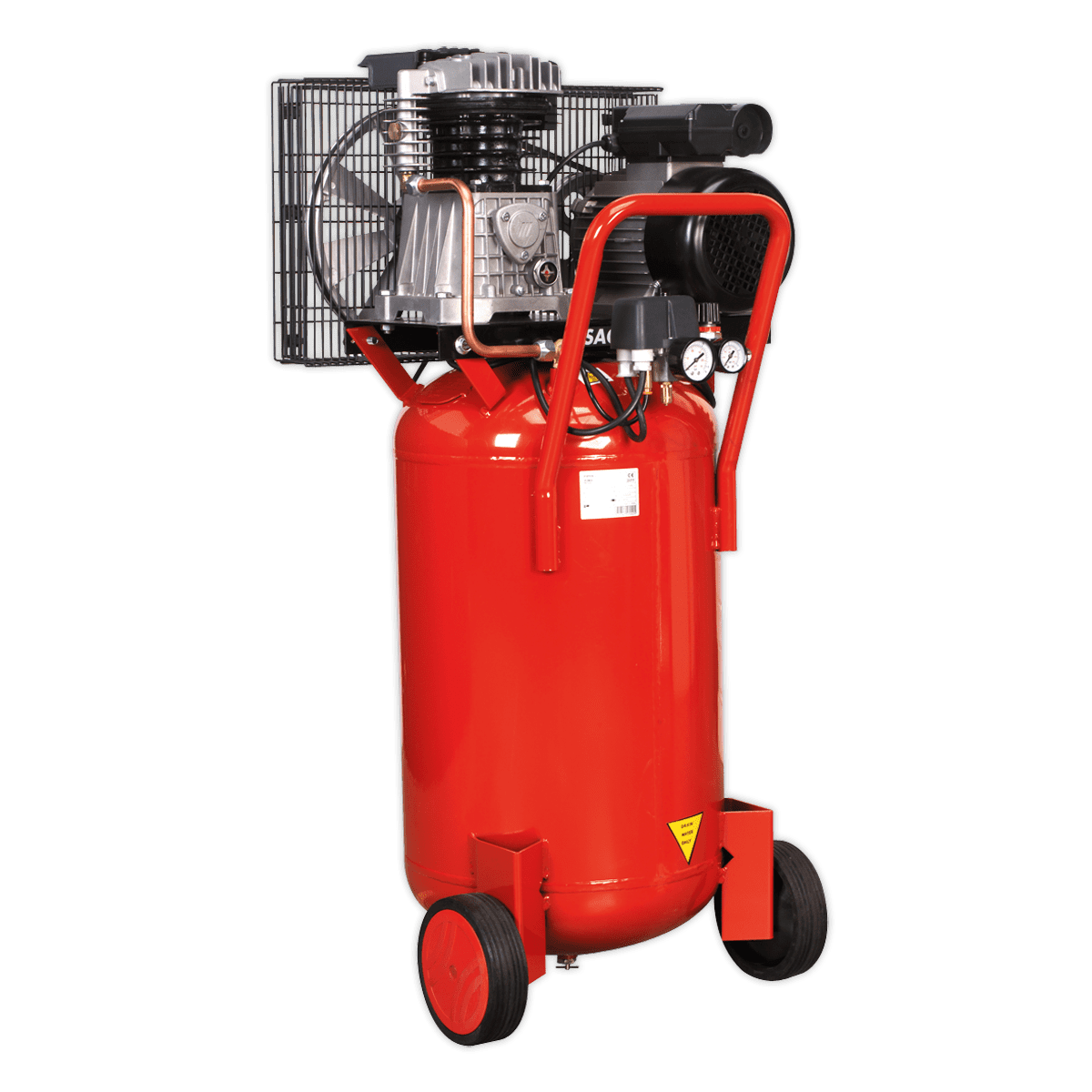 Compressor 90L Vertical Belt Drive 3hp SAC1903B Sealey