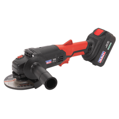 Cordless Angle Grinder Ø115mm 20V Lithium-ion 1hr Charge. CP20VAGBKIT1
