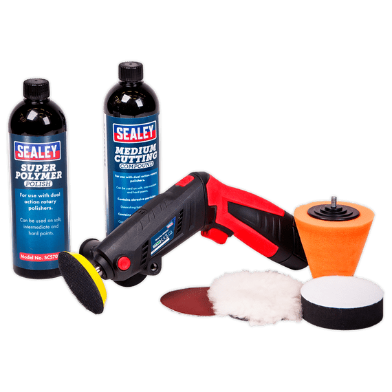 Sealey CP2812V Cordless Mini Sander/Polisher Kit