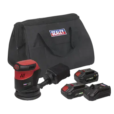 Cordless Orbital Palm Sander Kit Ø125mm 20V  CP20VOSKIT