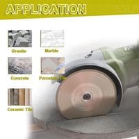 Diamond Cutting Grinding Disc. Double Side Electroplated for Granite,Marble, Ceramics  *Special Buy*