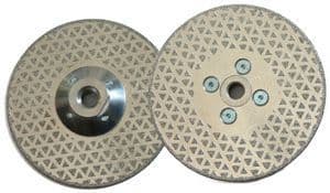 Diamond Cutting Grinding Disc. Double Side Electroplated for Granite,Marble, Ceramics  *Special Buy*