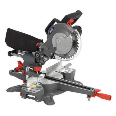 Double Sliding Compound Mitre Saw Ø216mm. SMS216
