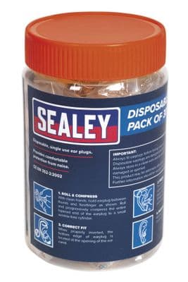 Ear Plugs Disposable Pack of 30 Pairs. SSP18D30PK