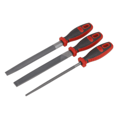 Engineer's File Set 3pc 200 mm. Sealey AK572