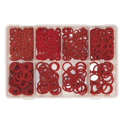 Fibre Washer Assortment 600pc - Metric. AB014FW