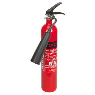Fire Extinguisher 2kg Carbon Dioxide. SCDE02 Sealey