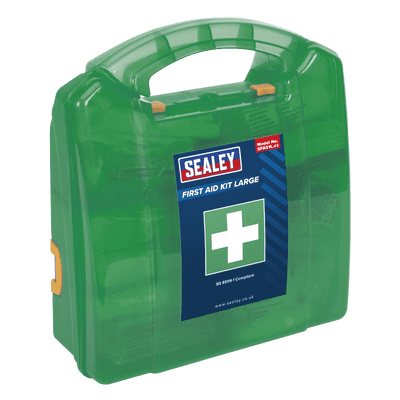 First Aid Kit Large - BS 8599-1 Compliant. SFA01L Sealey