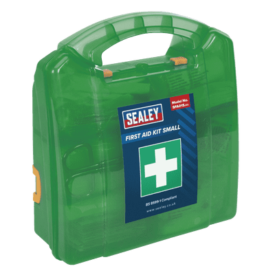First Aid Kit Small - BS 8599-1 Compliant. SFA01S Sealey