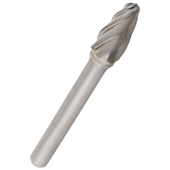 Tree tungsten carbide burr | Aluminium cut | 10 mm