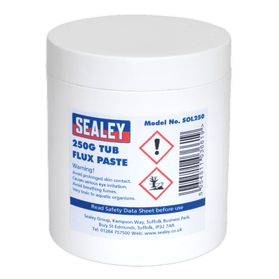 Flux Paste 250g Tub. SOL250