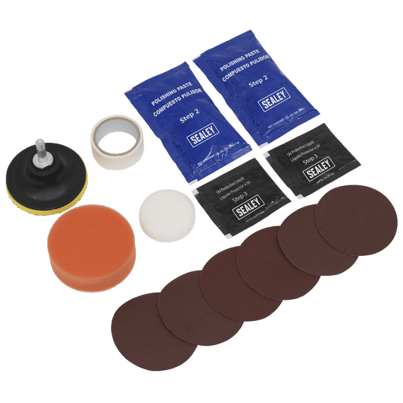 Headlight Restoration Kit. Sealey HRK01