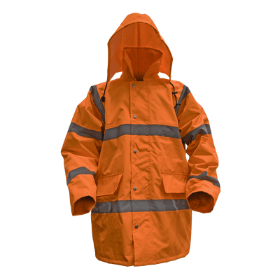 Hi-Vis Orange Jacket with Quilted Lining. Various Sizes.