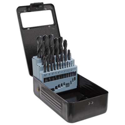HSS Roll Forged Drill Bit Set 25pc 1-13mm.
