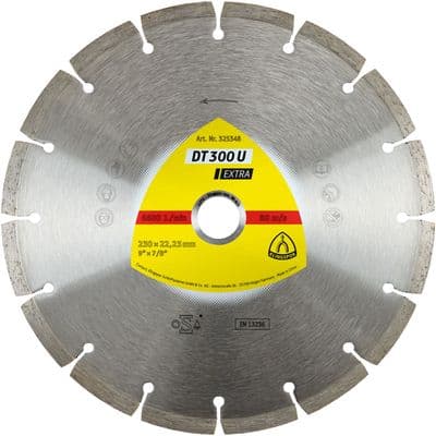 Klingspor 300 350 400 450 500 600 mm Diamond Cutting Blades for Stone