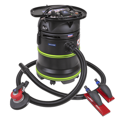 M Class Dust Free Sanding Kit with Air Palm Sander. DFSK01 Sealey