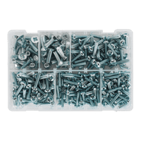 Machine (Body) Screw Assortment 264pc M5-M8 Countersunk. AB054MS