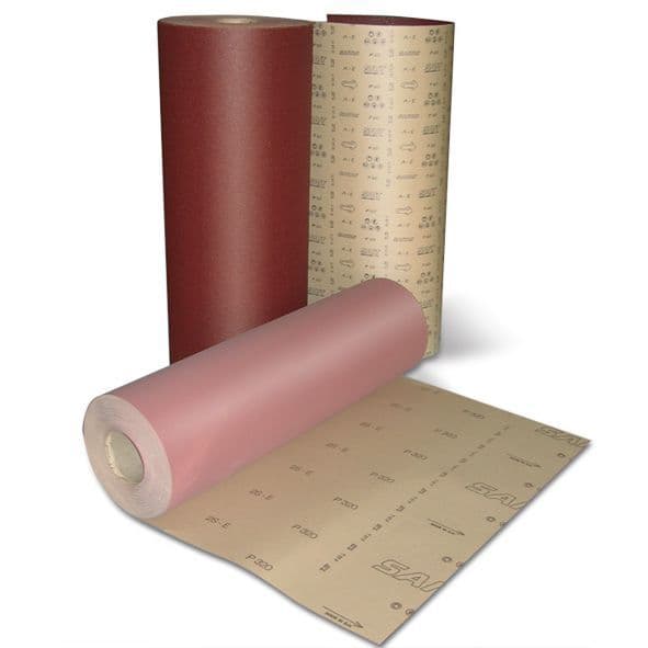 Aluminum Oxide Abrasive Roll - 120 Grit Cloth Backing, 1" X 150' Brown