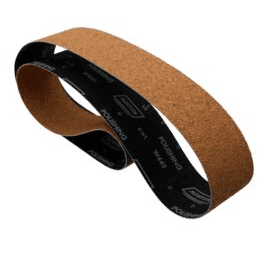 Made-to-Measure W445 Norton Cork Polishing Belts.